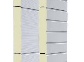 Panneau sectionnelle original de la marque HÖRMANN en acier micro grain