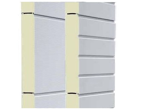 Panneau sectionnelle original HÖRMANN en acier micro grain
