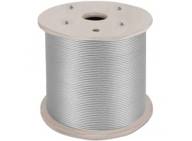 Cable de traction nu acier...